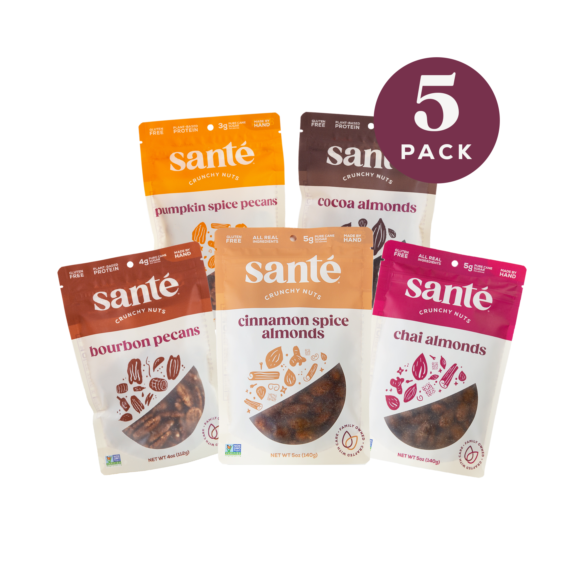  Santé Nuts | Cozy Variety Pack